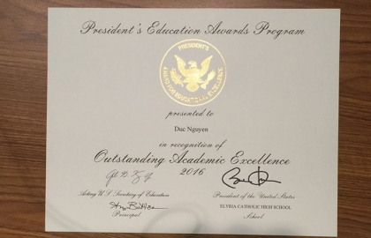 Bức thư từ Cựu Tổng thống Barack Obama